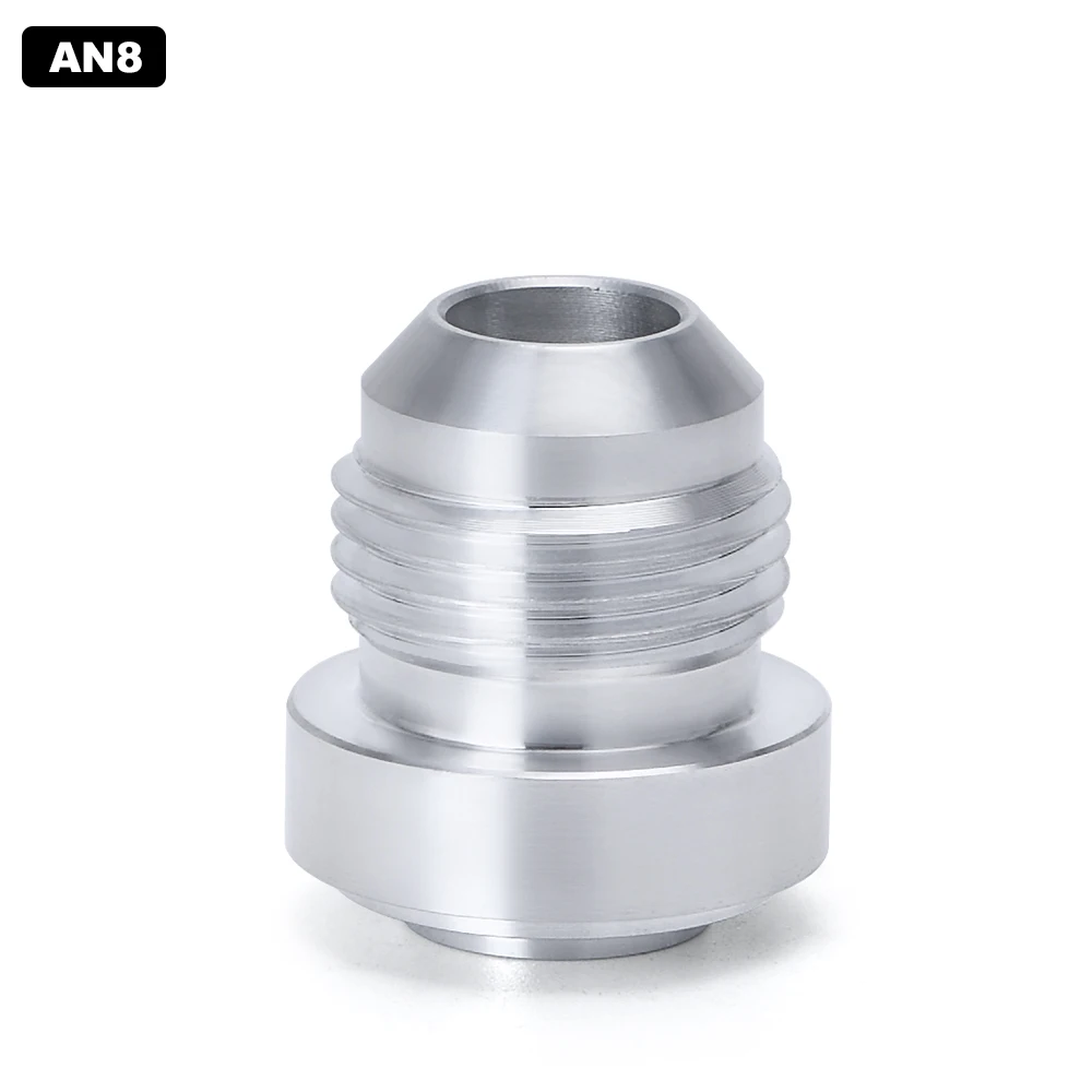 1 Одежда высшего качества Алюминий AN4 на возраст 6, 8, 10, 12 лет прямой мужской сварной фитинг адаптер сварки Bung нитрит натрия (штуцера шланга серебристого цвета для масляного радиатора