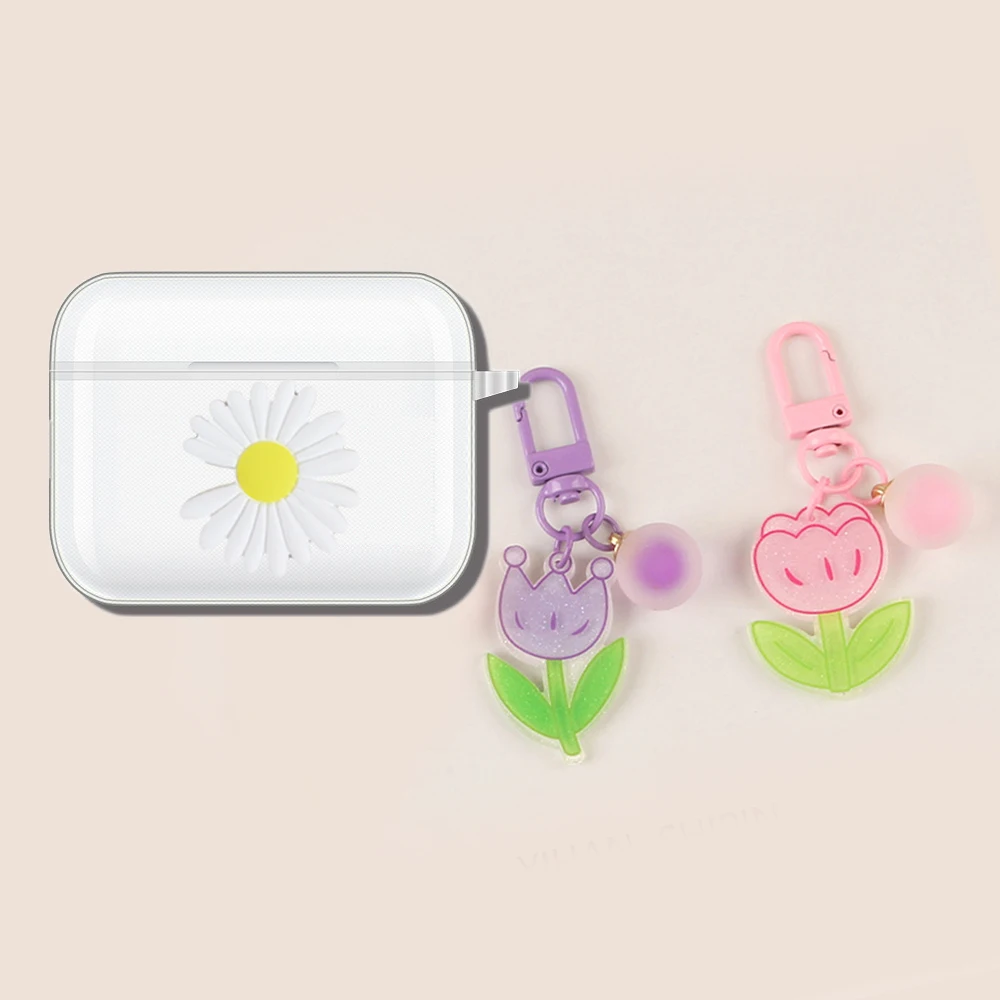 

Прозрачный силиконовый чехол для наушников airpods pro 2 / air pod 3