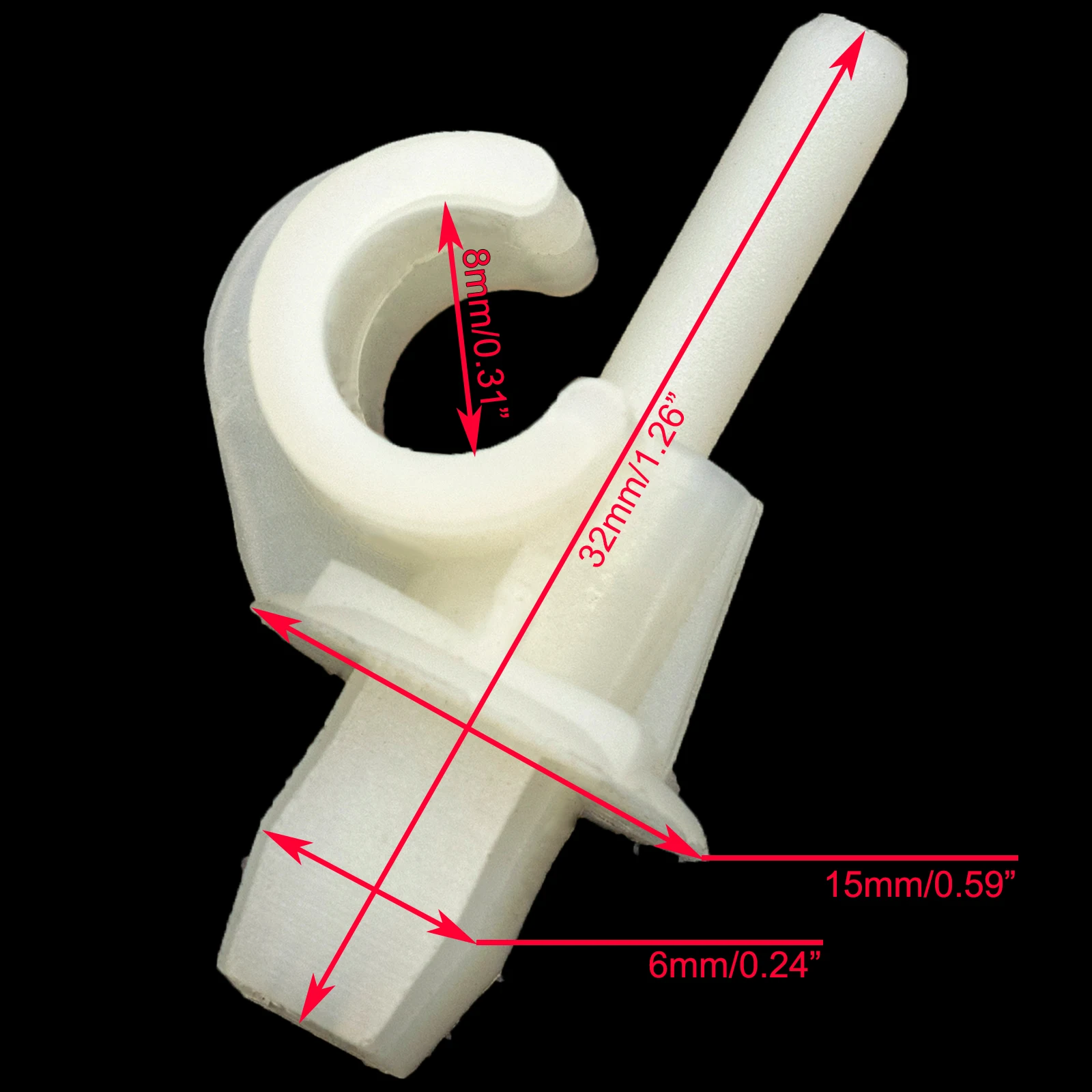 5x для VW Golf Jetta Sharan Beetle Polo Crafter Passat Hood Rod Support Prop Clip Clamp 1U0823397