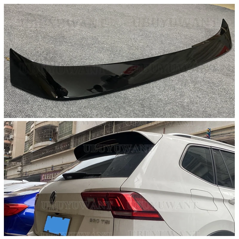 

For Volkswagen Tiguan L MK2 2017-2022 High Quality ABS Plastic Unpainted Primer Tail Wing Rear Trunk Spoiler Decorative