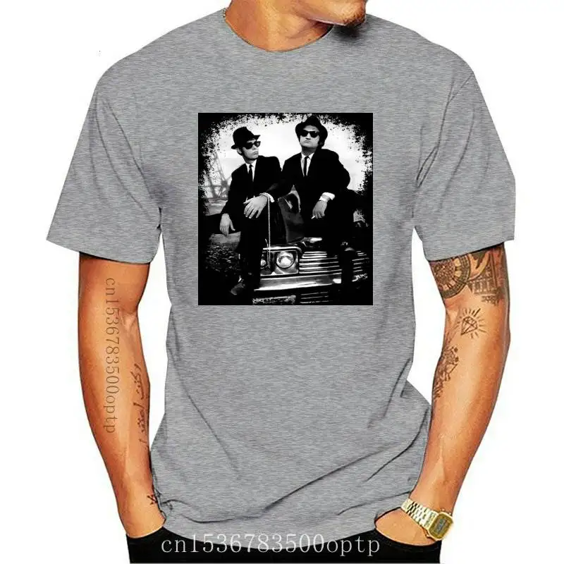 

Kaus The Blues Brothers Baru Katun Hitam Ukuran S Hingga 5XL Dan Aykroyd John Belushi