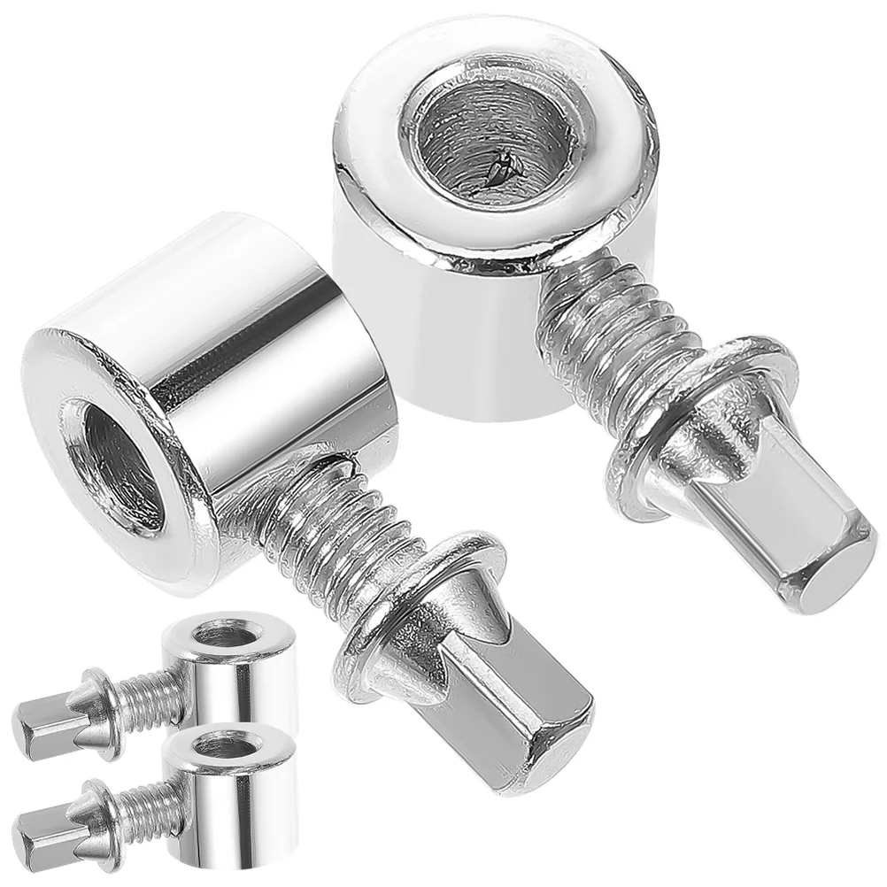 

4 Pcs Metal Drum Replace Part Foot Pedal Parts Beater Instrument Hammer Accessories Component Percussion