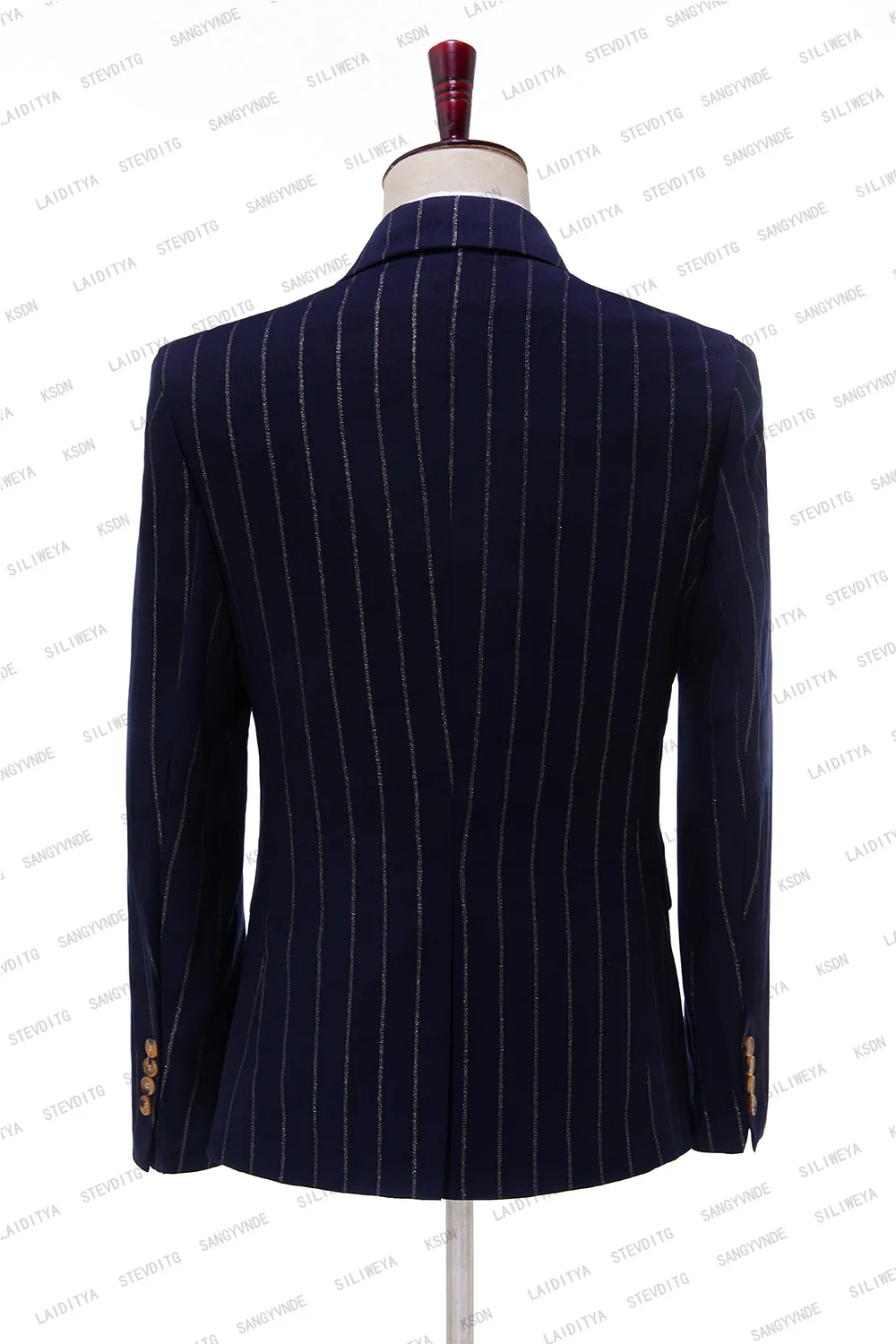 Костюм Блейзер мужской двубортный пиджак и брюки облегающий смокинг в