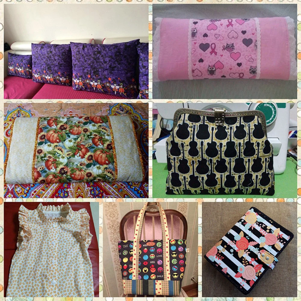 Фиолетовый фантастический Печатный экран дизайнерская Ткань для шитья одежды