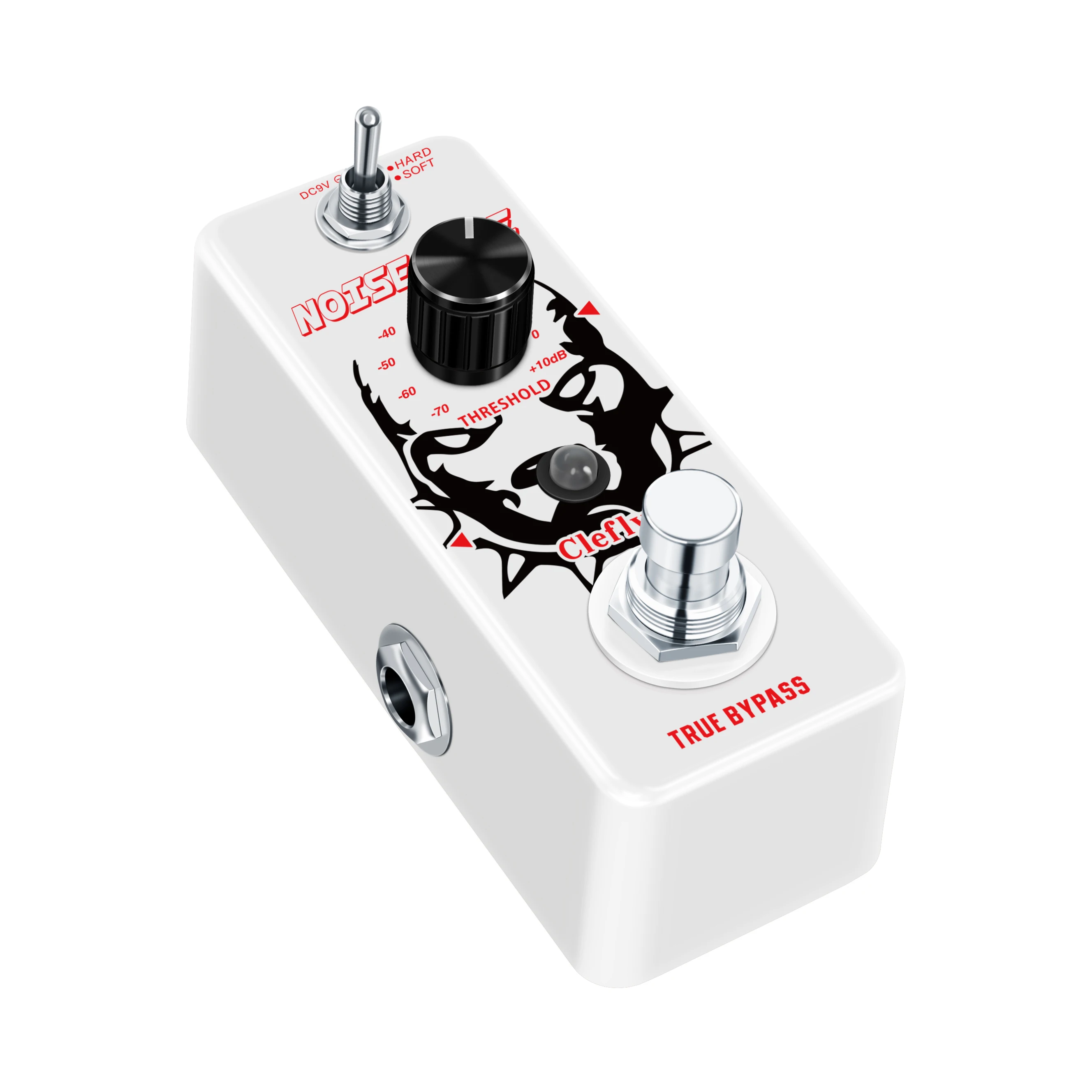 Clefly LEF-319 Guitar Noise Gate Pedal Noise Killer Pedals Noise Suppression Effects For Electric Guitar Hard Soft 2 Modes