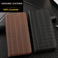 Cowhide Genuine Leather Case For Infinix Smart Pro Smart 2021 Zero Business Flip Cover Anti-scratch Luxury Phone Cases