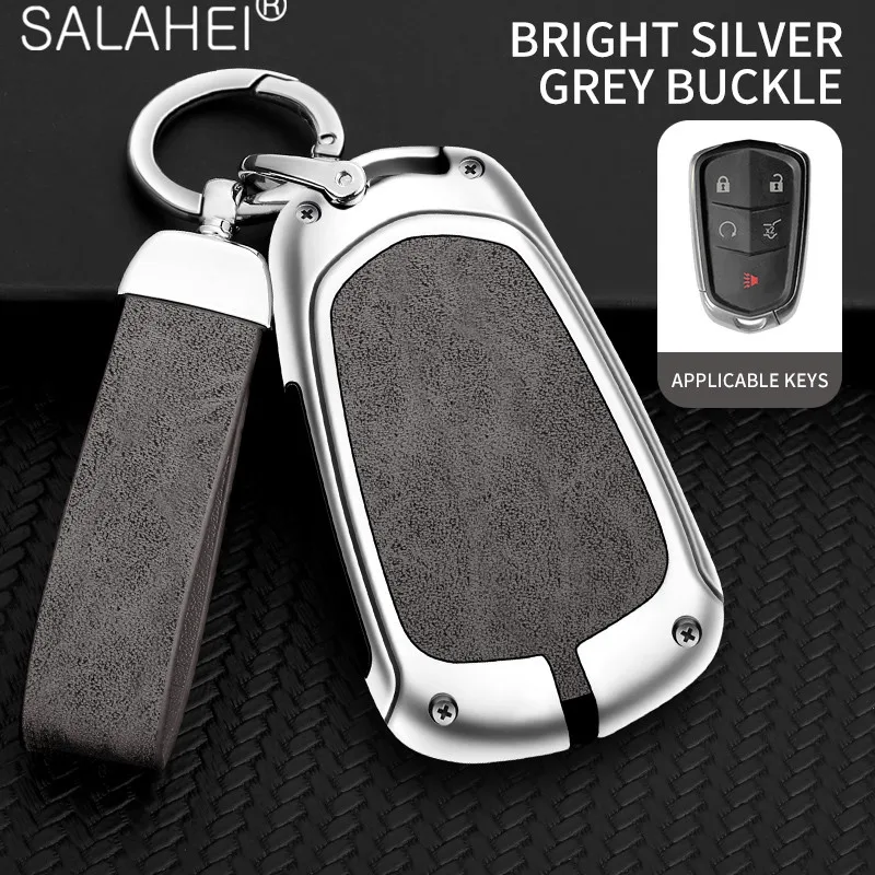 

Car Key Case Cover Shell For Cadillac ESV Escalade ATS ATS-L XLS XTS XT4 XT5 XT6 CT6 CT5 CTS CTS-V SRX 28T Keychain Accessories