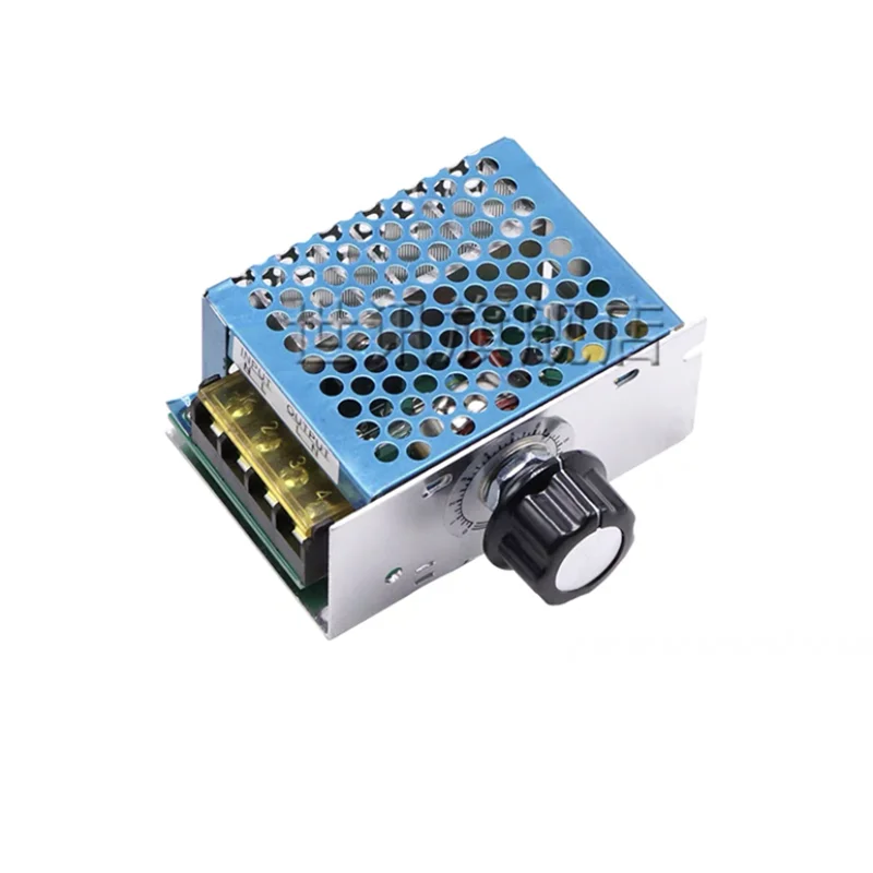 

4000W 220V AC SCR voltage regulator dimmer electric motor speed controller Electronic home improvement Regulators Stabilizers Po