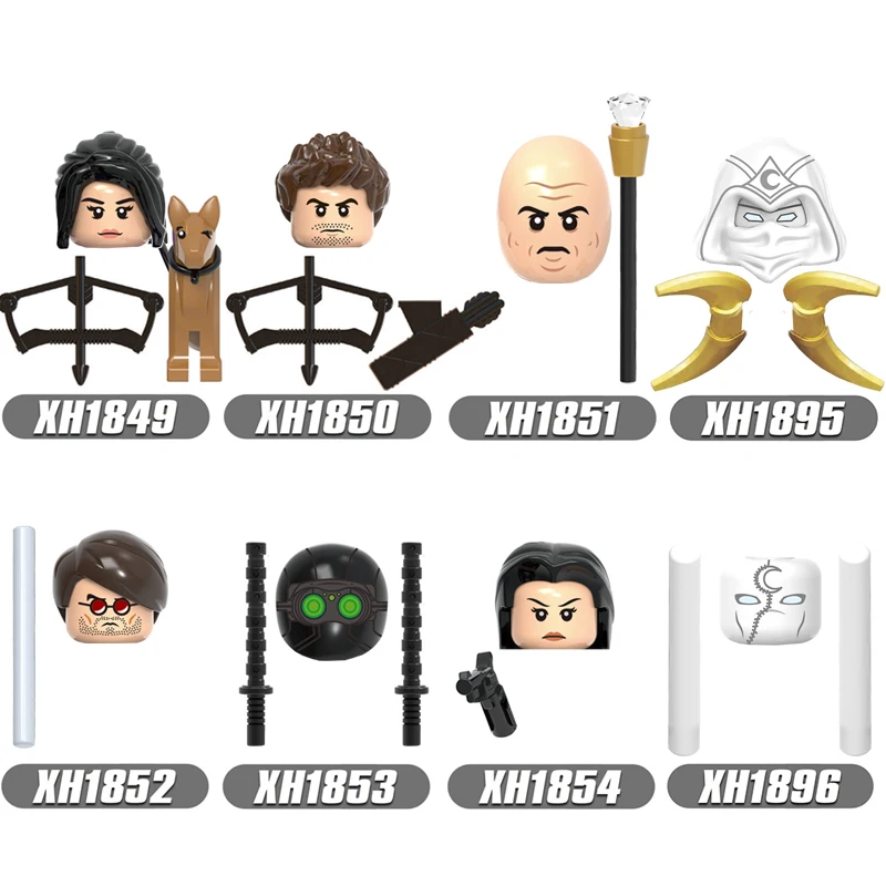 

X0330 новые строительные блоки известные фигурки из сериала фильмов завершенная коллекция игрушек для детей Подарки XH1895 1896 1897