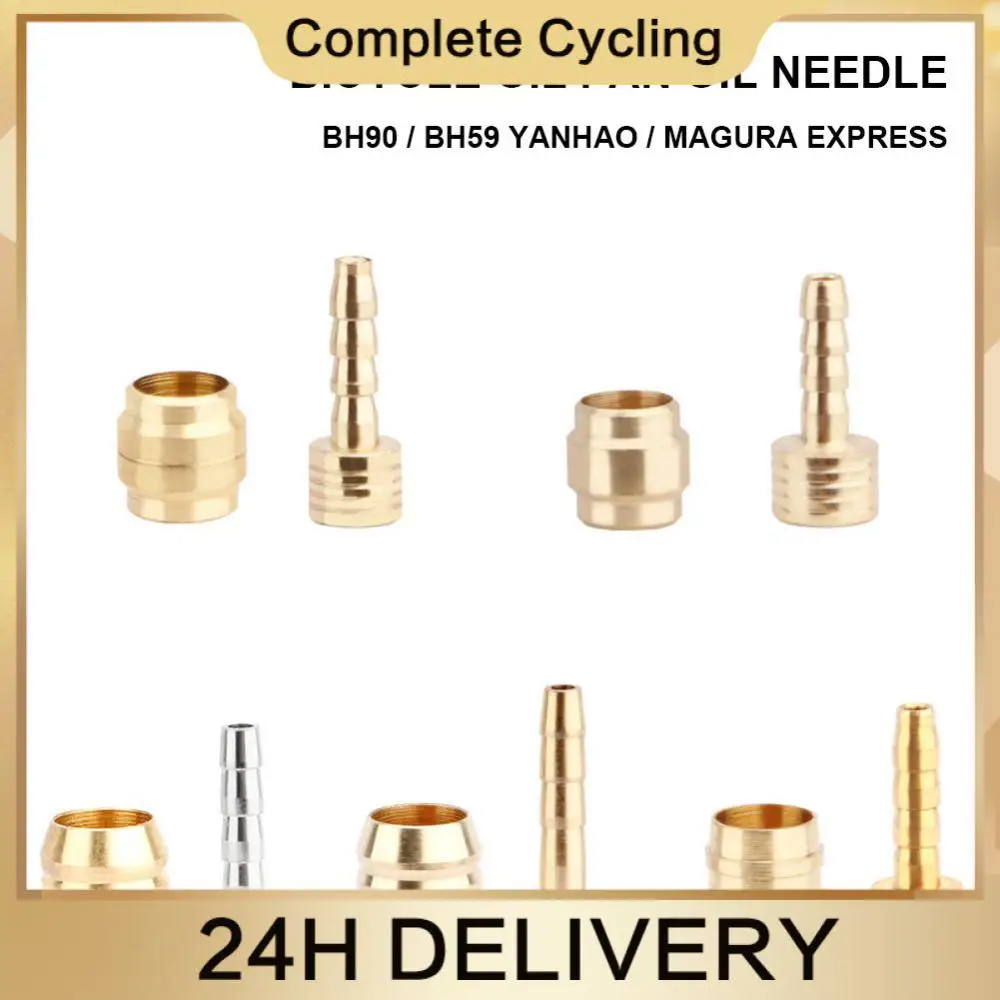 

Bicycle Olive Head Copper Bicycle Parts Tubing Cut-off Oil Brake Brass Repair Tools Moroca Outdoor Riding Bicycle Brake