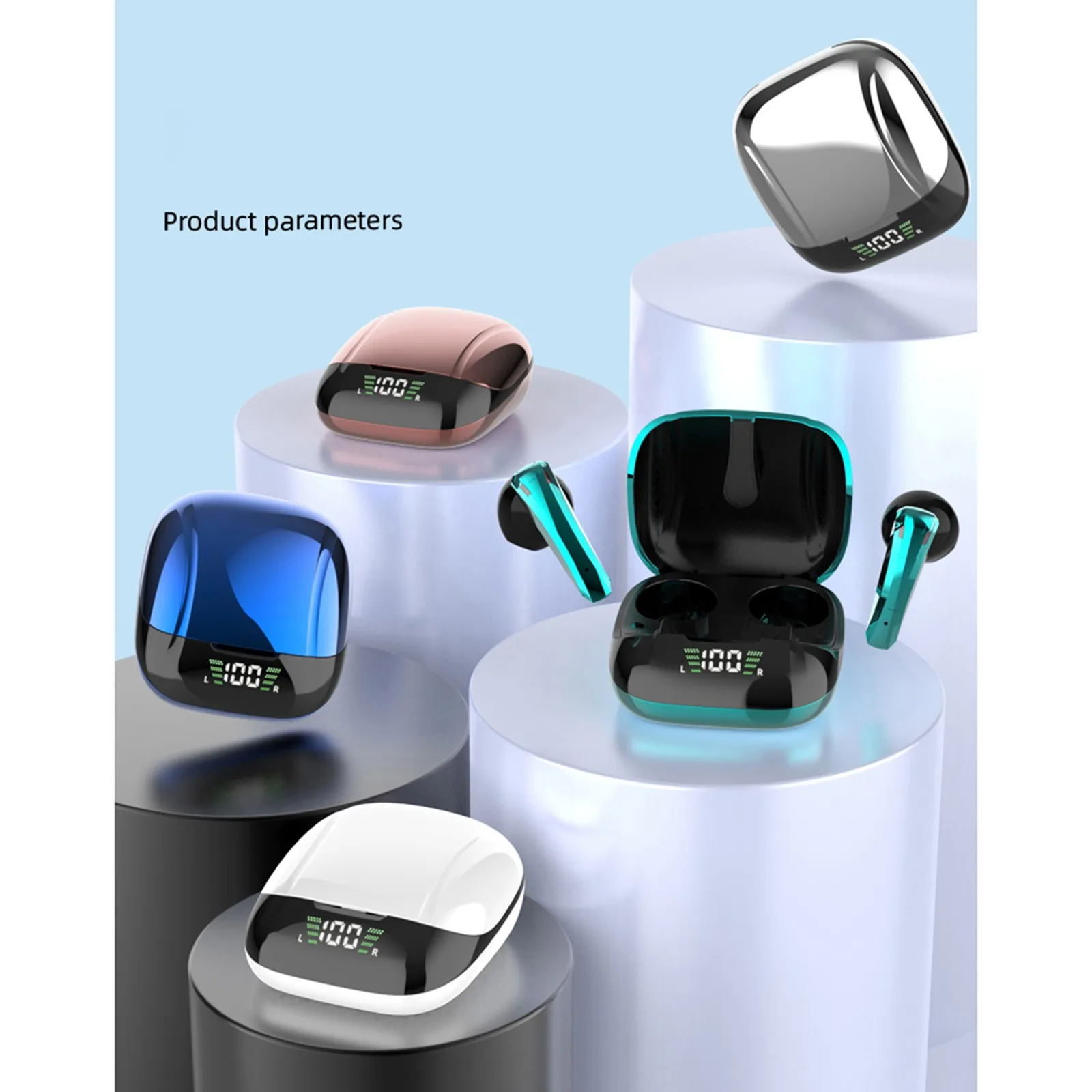 

Беспроводная Bluetooth-гарнитура с шумоподавлением и микрофоном