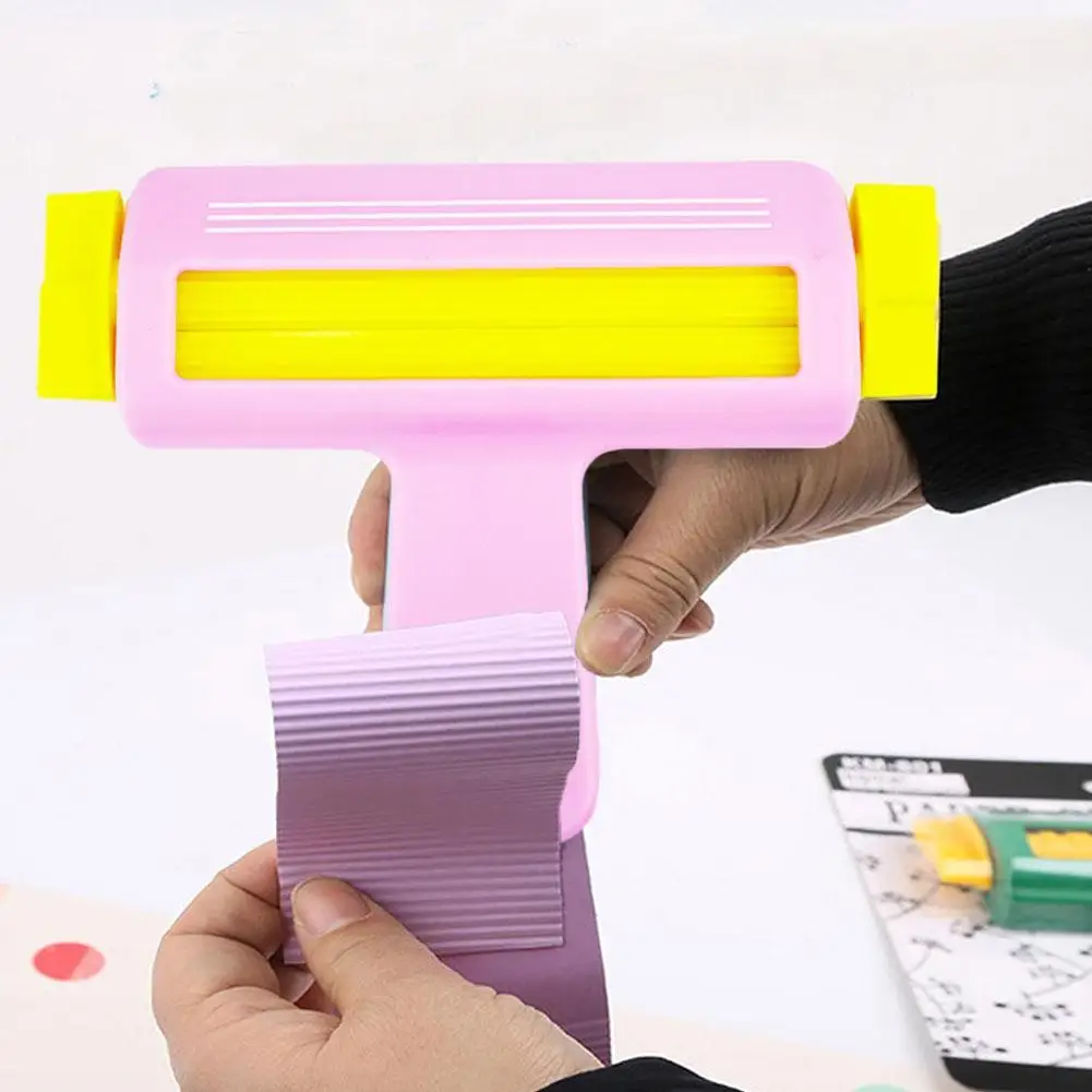 

Устройство для обжима бумаги «сделай сам», устройство для резки бумаги, дырокол, тиснения, скрапбукинга, создания волнистой формы, инструмент для обжима бумаги