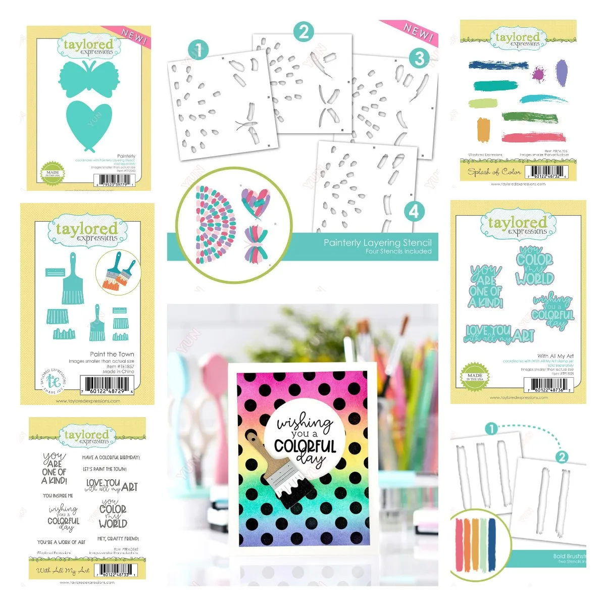 Картина с всем моим искусством сердечком бабочкой брызгами цвета металлические