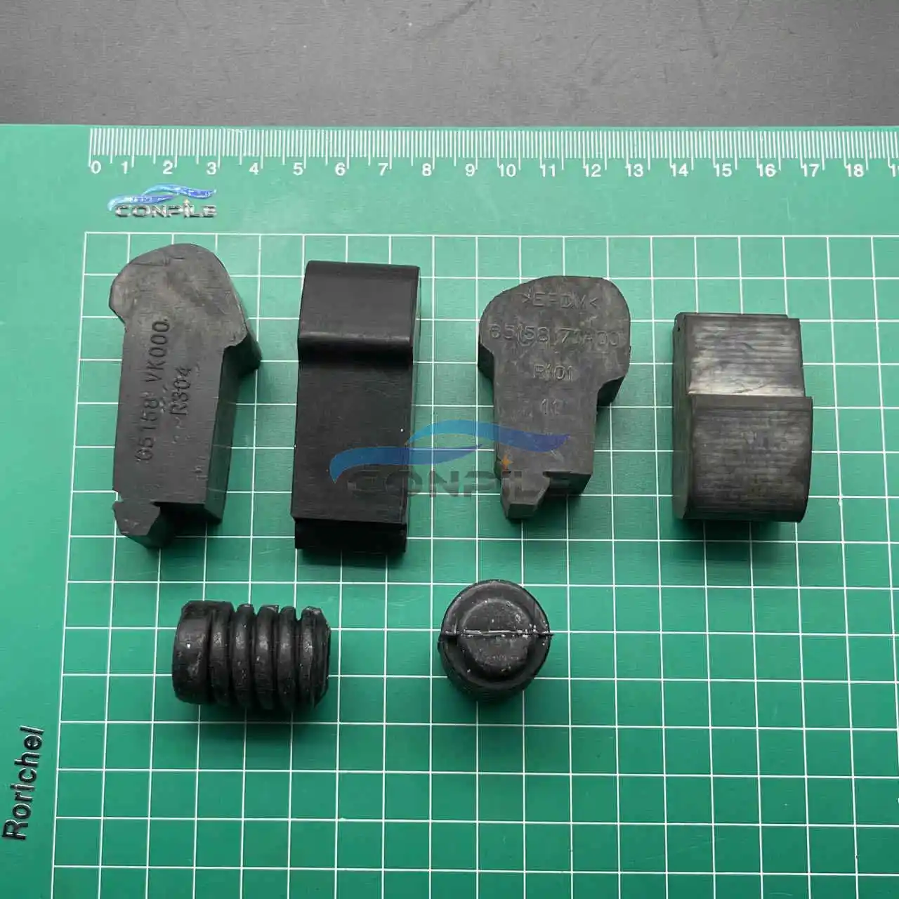 

6pcs for nissan Paladin Odin hood fender front rear buffer rubber pad
