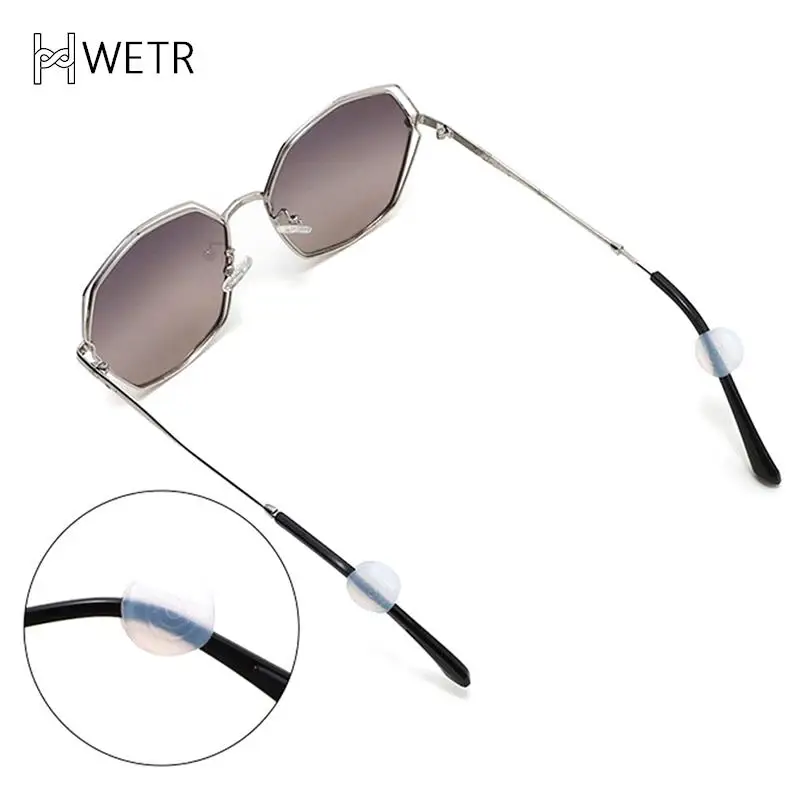 

5 пар, силиконовые держатели для очков, с заушным крючком