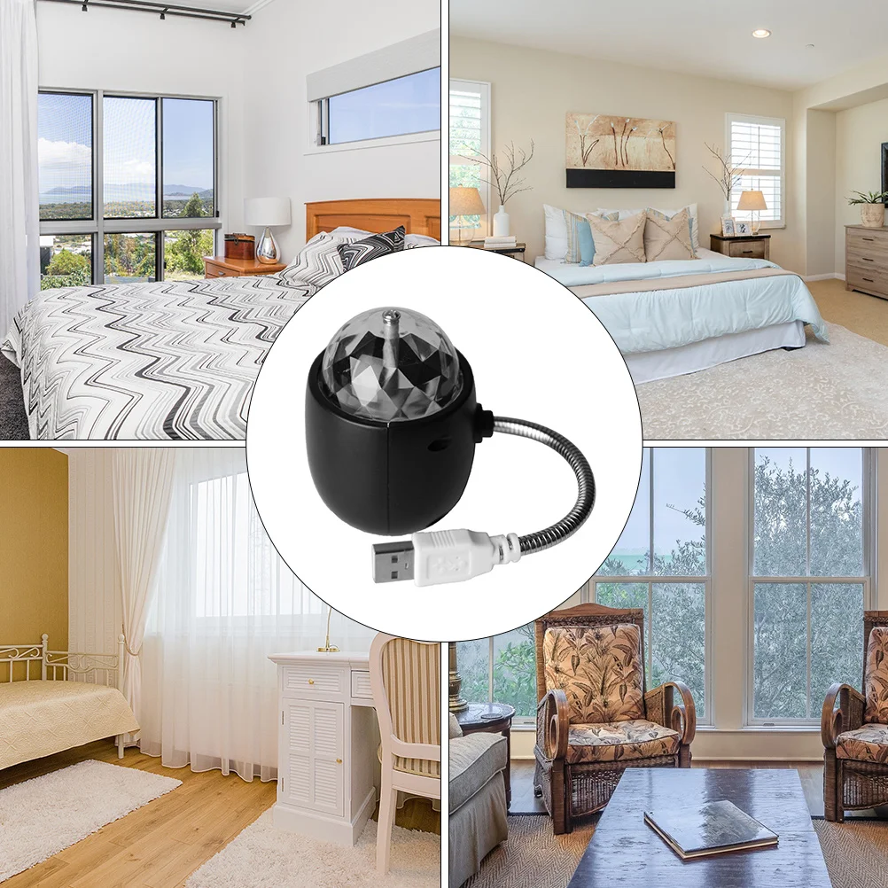 USB-дискотека орнамент лампа украшение модное стильное мини-модное пластиковое