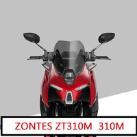 motorcycle windscreen windshield aluminum for zontes zt310m 310m 2021