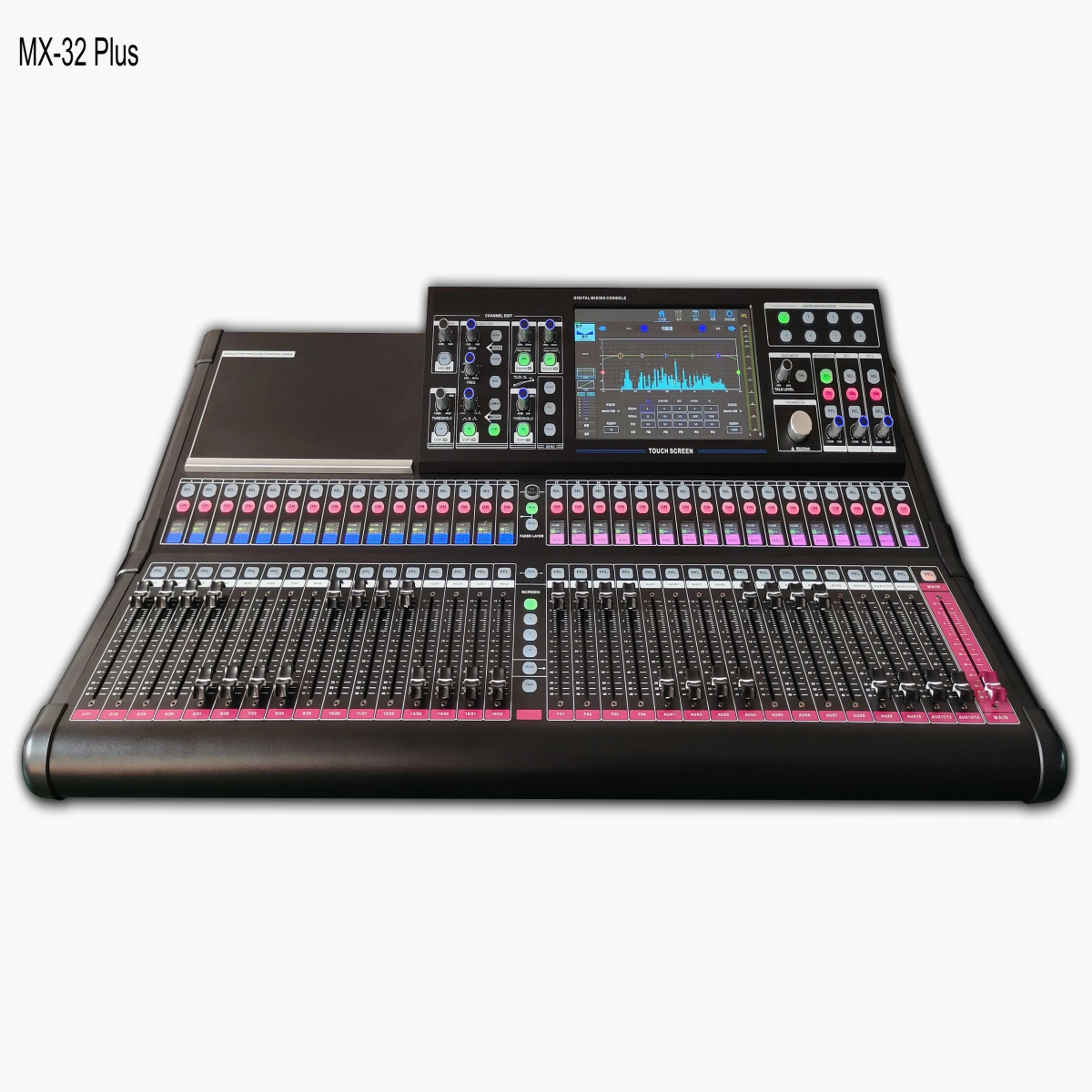 MX-32 PLUS 32Channels Professional Audio DJ Sound Multi-track Dante Recording System Touch Mixer GIG Digital Mixing Desk Console