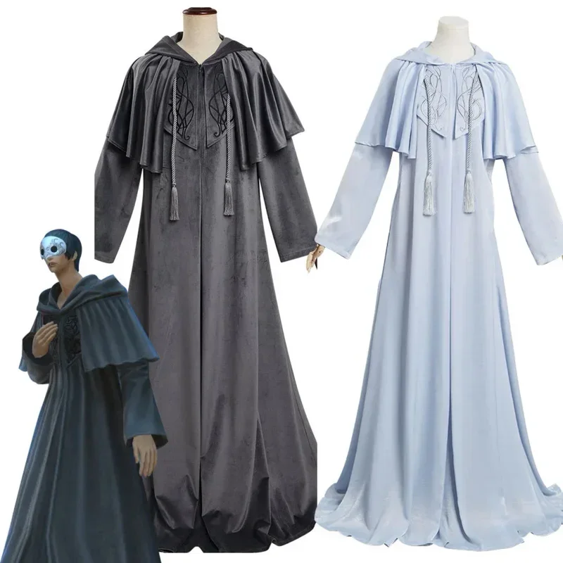 FF14 FINAL FANTASY XIV: ENDWALKER Emet Selch Hythlodaeus Косплей Костюм Одежда Hydaelyn Карнавальный костюм на