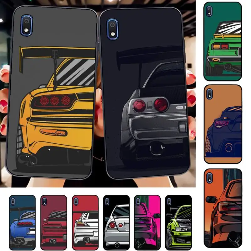 

Japan JDM Sports Cars Comic Phone Case for Samsung A51 01 50 71 21S 70 31 40 30 10 20 S E 11 91 A7 A8 2018