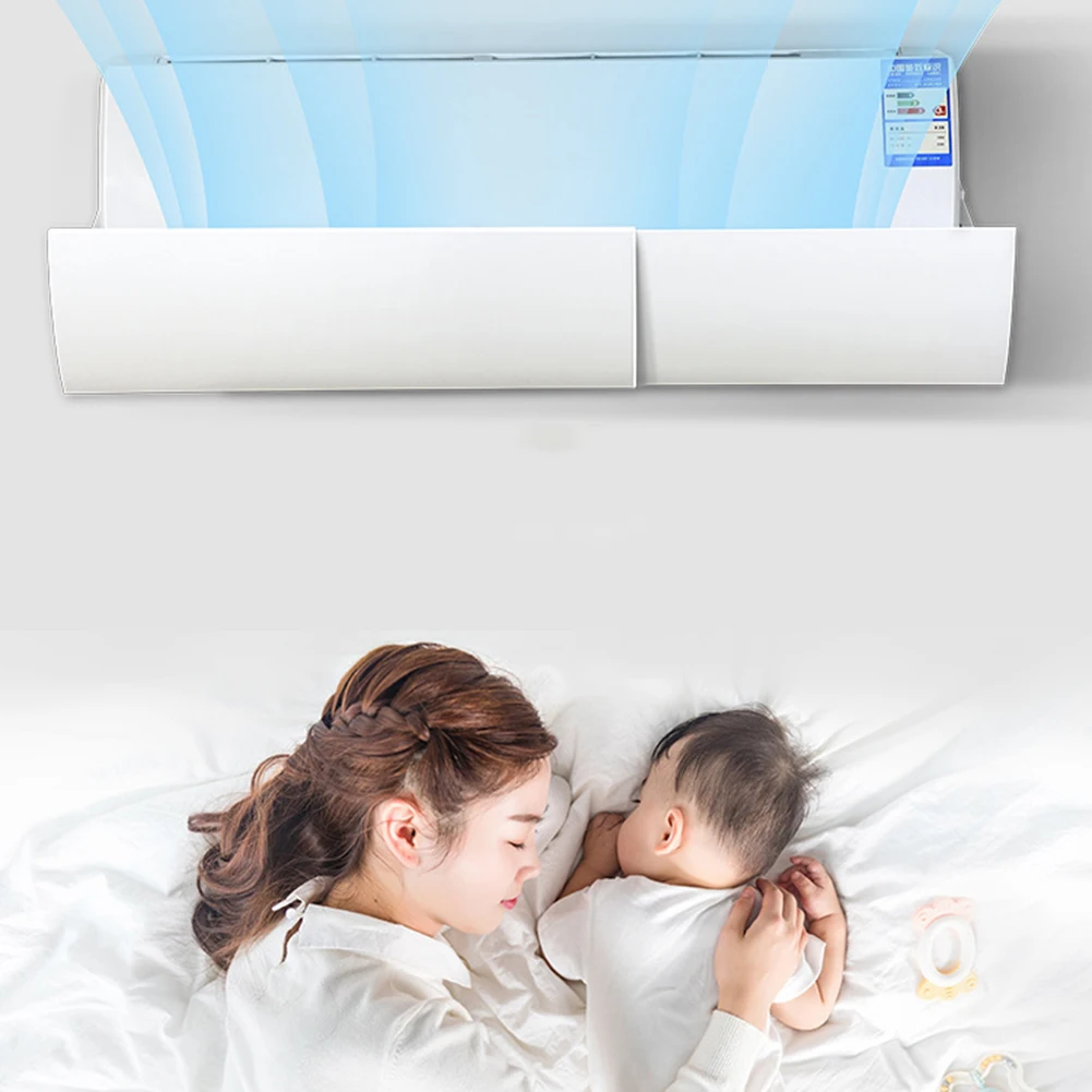 

Air Conditioner Wind Shield Outlets Shutter Board Windguard Durable Retractable Plastic Hotel Anti Direct Blowing Gas Deflectors
