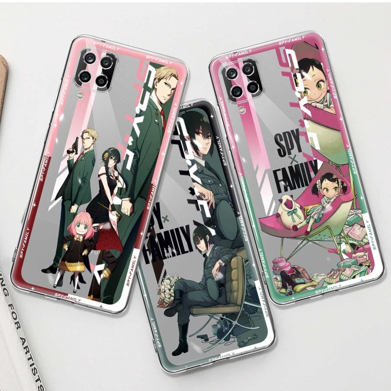 

TPU For Samsung Galaxy 04s A03 Core A02s A03s A04 A02 A01 A04e A10 A20s A20e A40 A50s A30 A50s Cover Case SPY×FAMILY Anime Japan