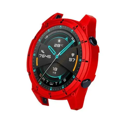 Защитная крышка для часа GT2 46-мм водонепроницаемая экрана рама оболочки Watch Antive Accessories n7ya