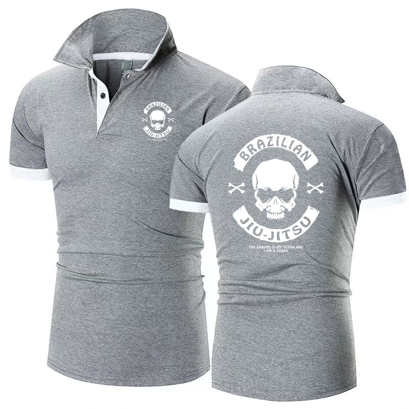 2024 бразильская футболка-поло Jiu Jitsu MMA Свитшот WuShu для боевого искусства