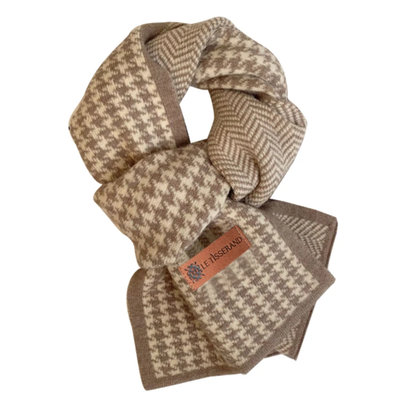 Зимний новый корейский стиль черно-белый