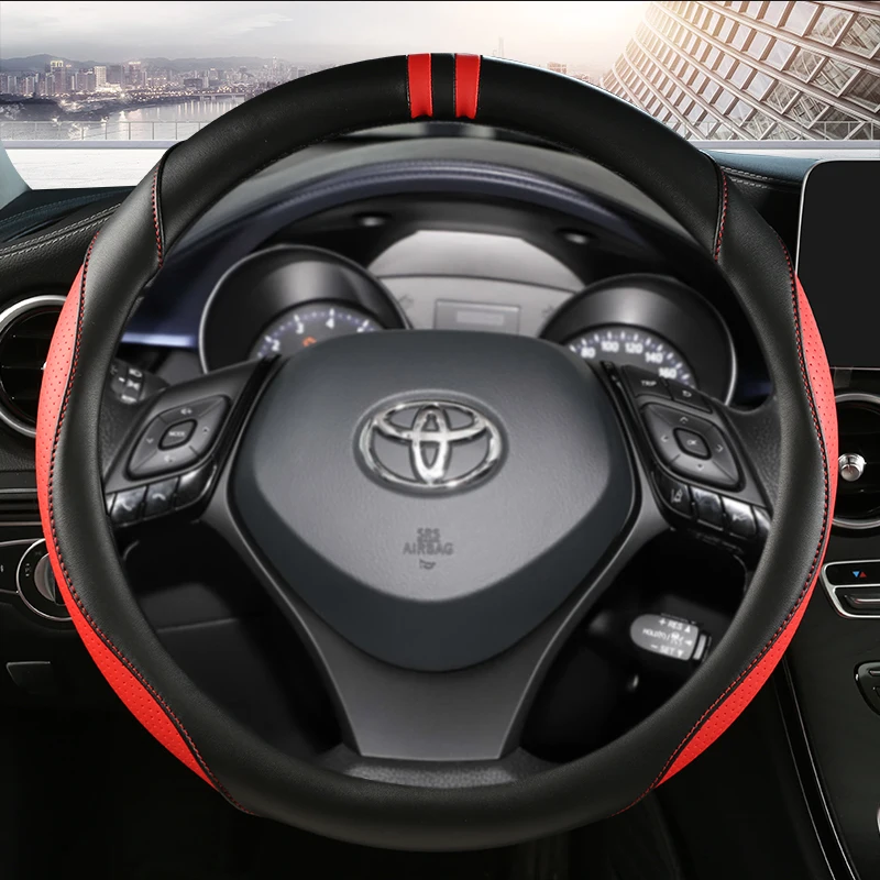 

Искусственная кожа из микрофибры, спортивные аксессуары для Toyota CHR, высококачественные автомобильные аксессуары