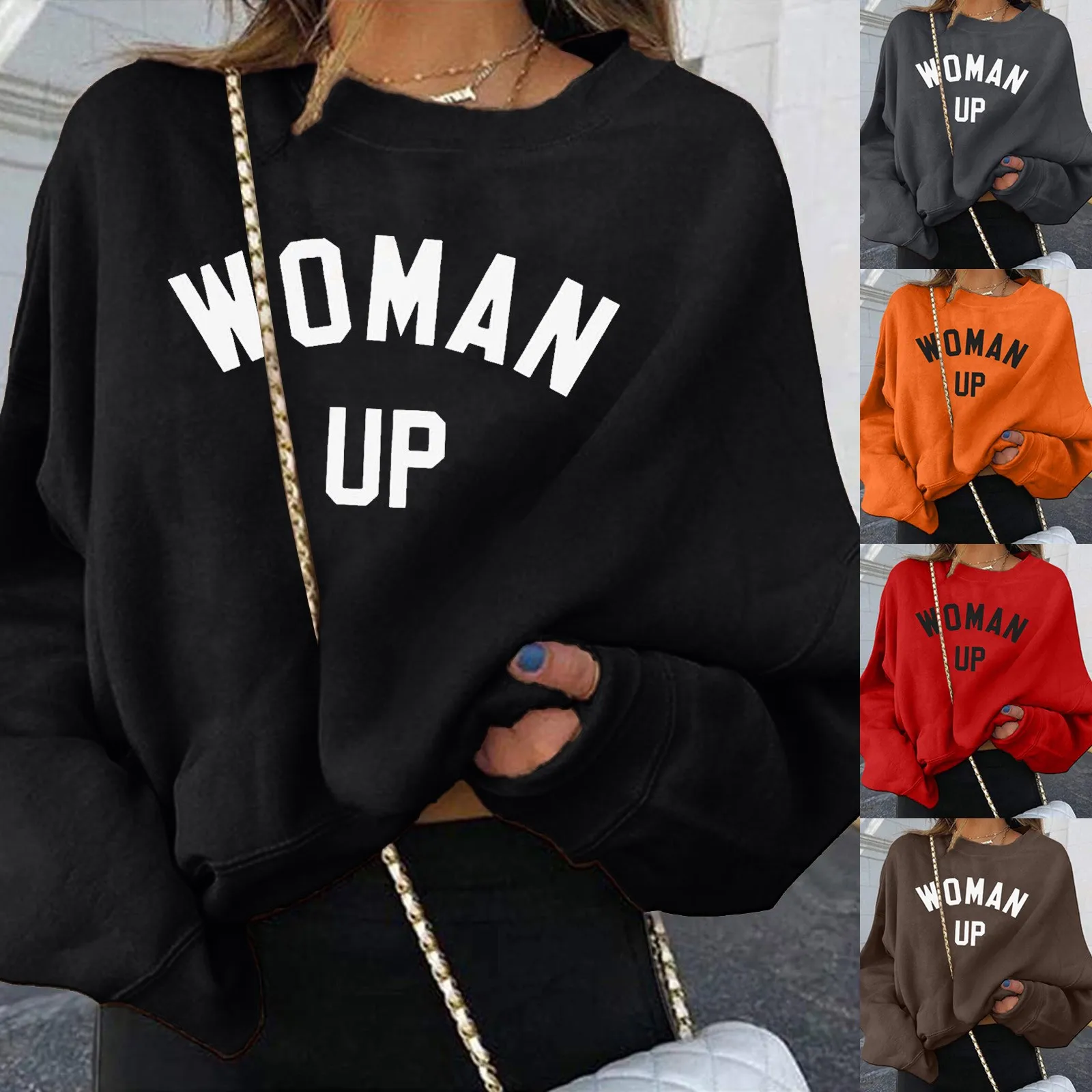 

Women's Sweatshirt Pullover Graphic Letters Print Casual Sports 3D Print Active Streetwear Sweatshirts Lady Hoodies Zip up