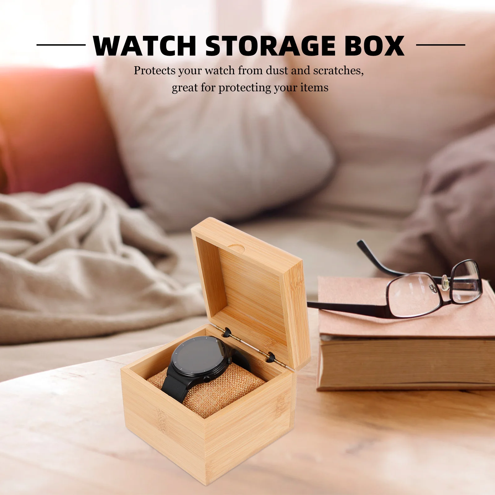Коробка для хранения часов витрина контейнер ювелирные изделия часы мужчин