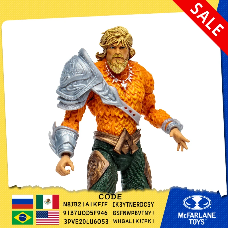 

McFarlane Toys Aquaman w/Comic (DC Page Punchers) 7" Figure