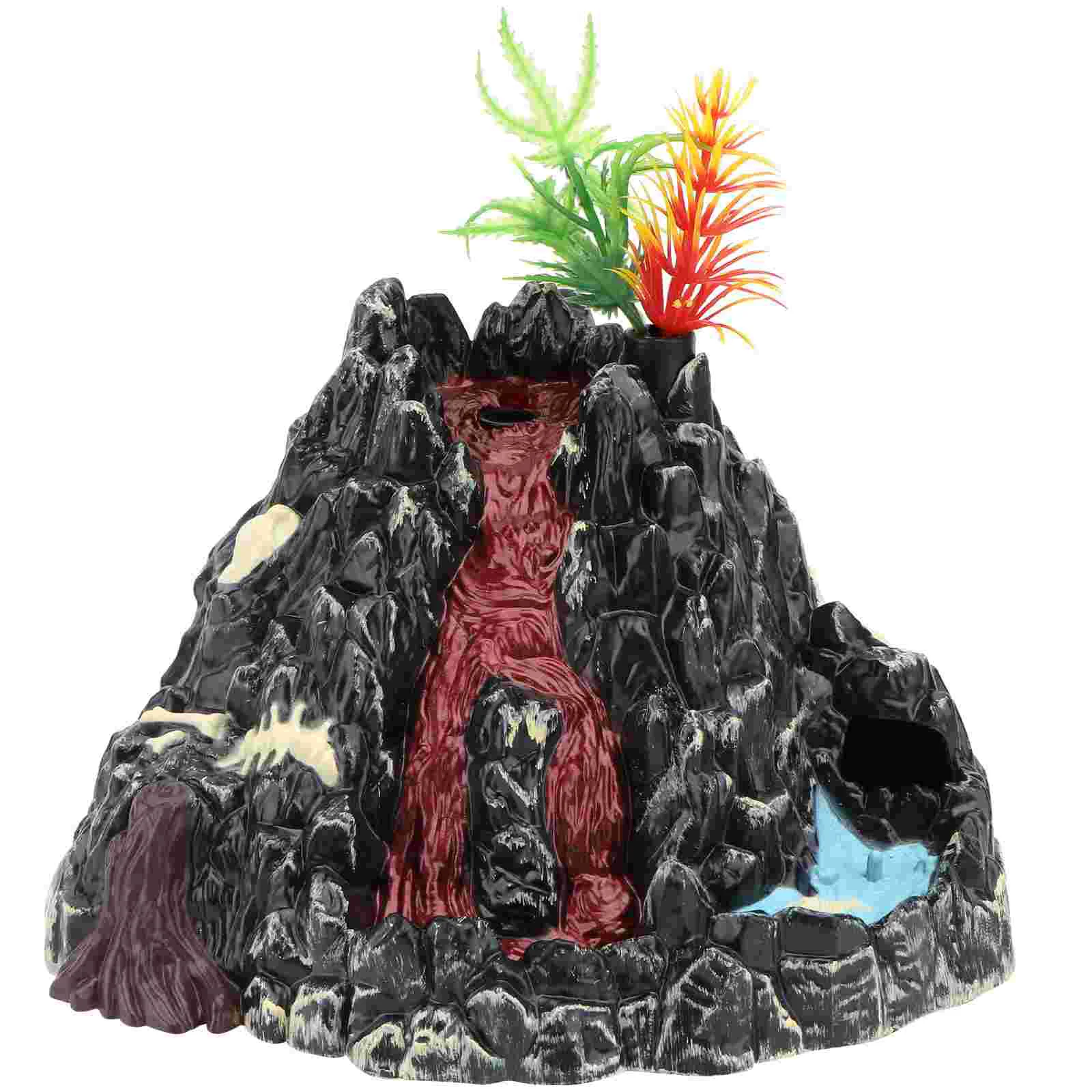 

1Pc School Teaching Accessory Volcanic Simulation Volcano Figurine Volcano Model Kids Science Model