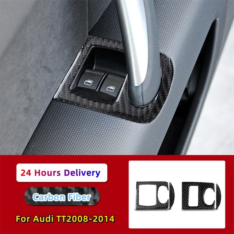 Для Audi TT 8n 8J MK123 TTRS 2008-2014 украшение интерьера автомобиля из углеродного волокна