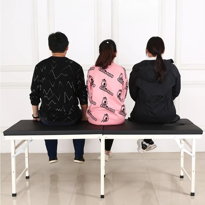 Складная Массажная кровать для лица портативный металлический домашний