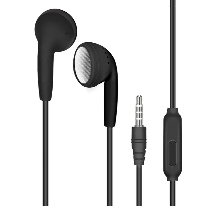 Music Earplugs Subwoofer With Mic Qulity Earbud In-line Headset Heavy Bass With Wheat Earphones Wired Voice Headset