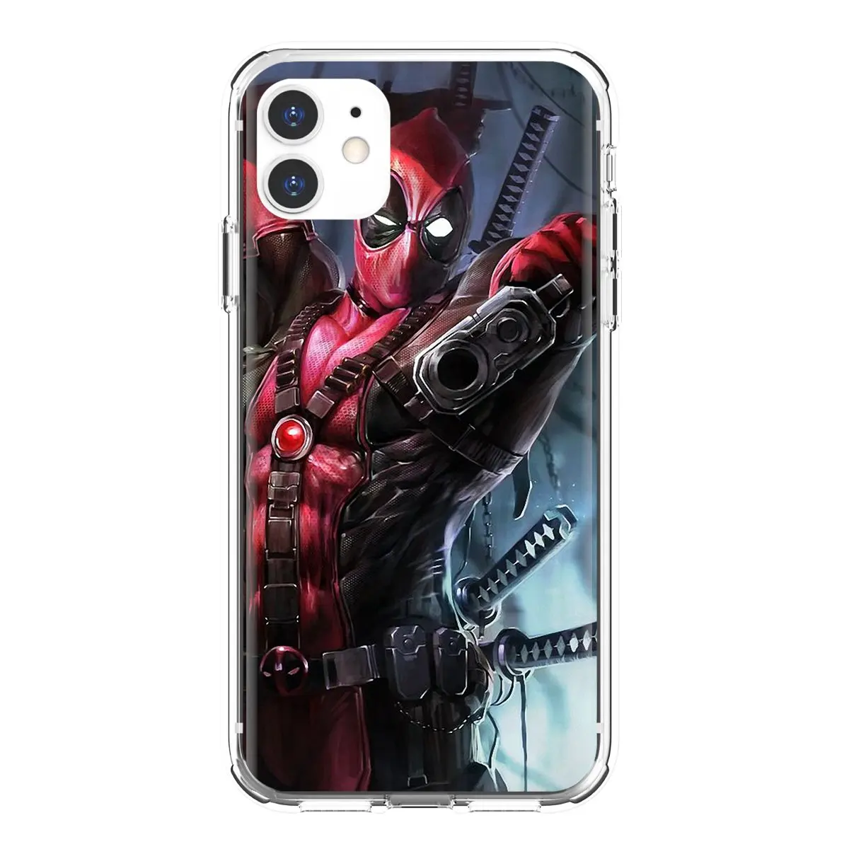 Милые мягкие ТПУ чехлы Marvel мстители супергерой Дэдпул для Samsung Galaxy S10 S10E S20 FE S21 S30 S8