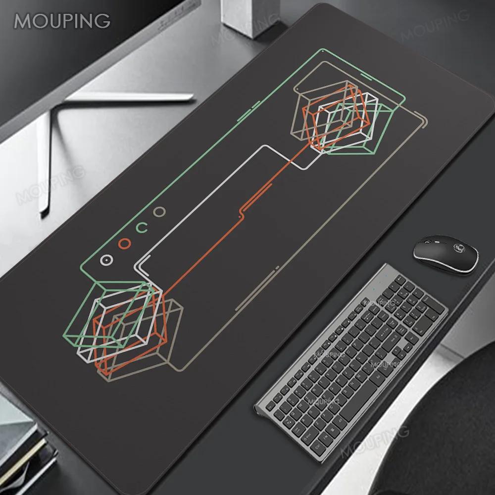 

Art Black Carpet Setup Gaming Accessories Deskmat Mousepad Company Mechanical Keyboard Astronauta Pc Accessories Mouse Pad Xxl