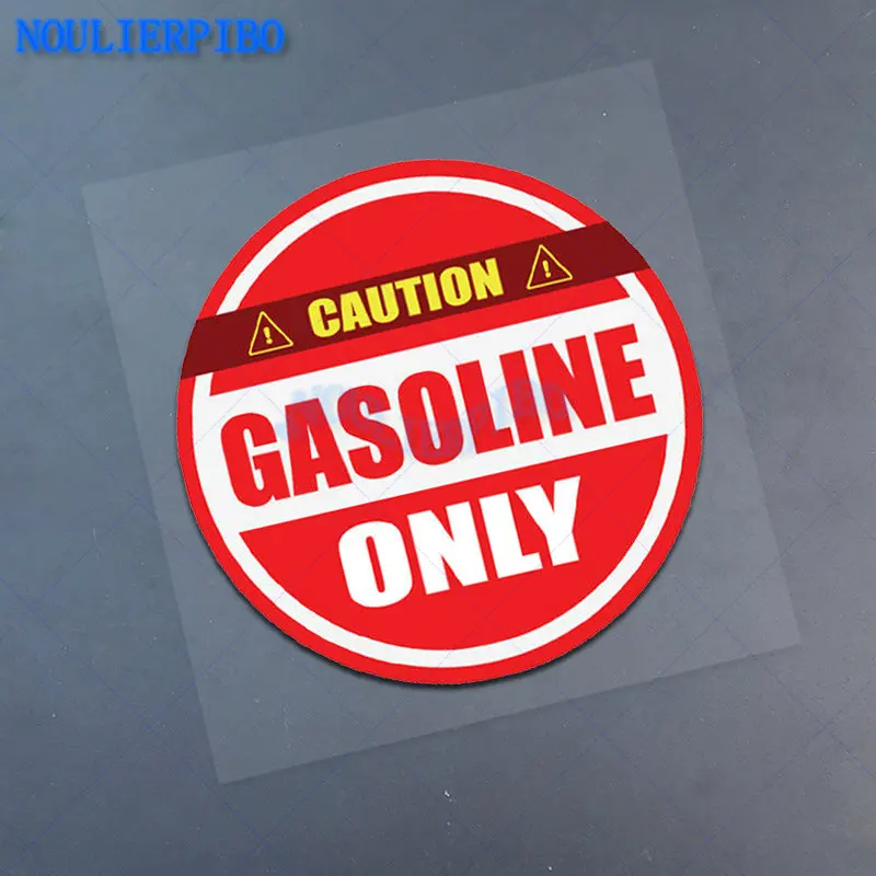

Oil Type Tips Car Sticker Caution Gasoline Only Fuel Tank Decal Scratch-Proof Waterproof PVC Vinyl Decal Car Accessories