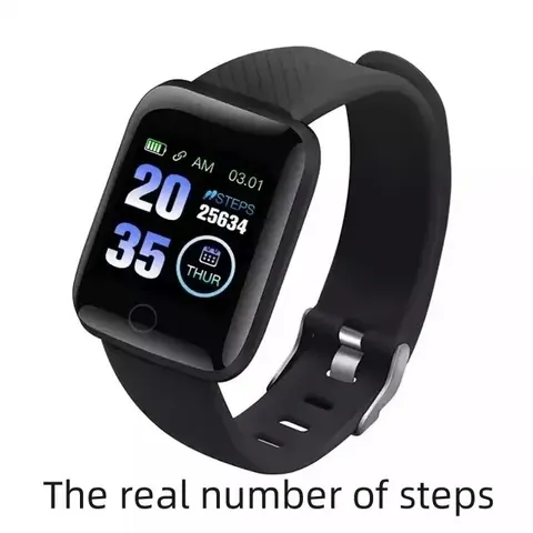 116plu настоящие умные часы Stepcount, многофункциональные умные часы для мужчин и женщин, подходят для Android