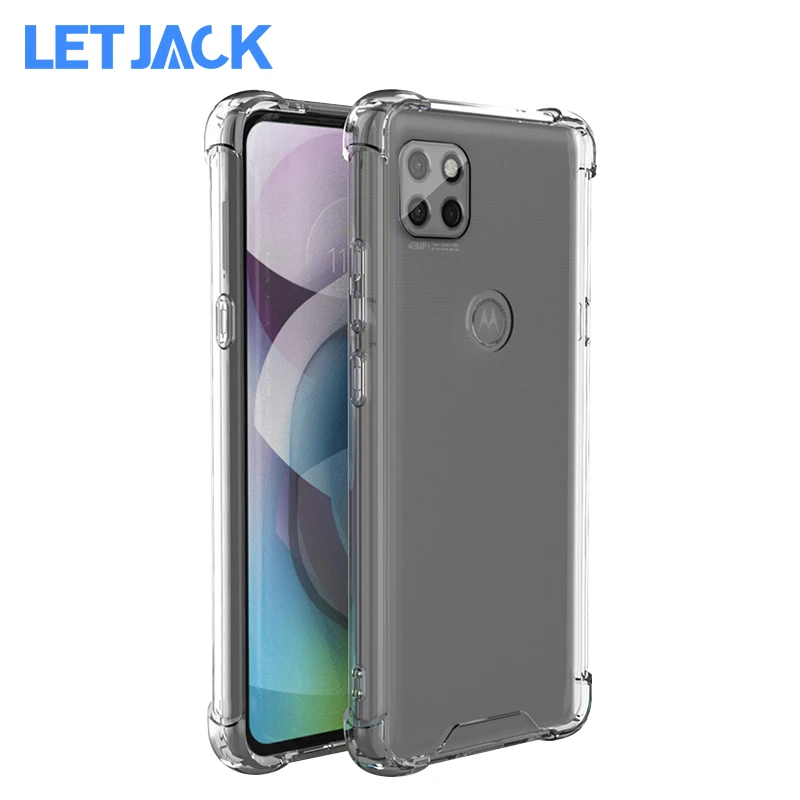

Shockproof Clear Phone Case for Motorola One 5G Ace G60 G22 G32 G42 G52 G62 G72 G82 Moto Edge X30 S30 20 30 Ultra Pro Back Cover