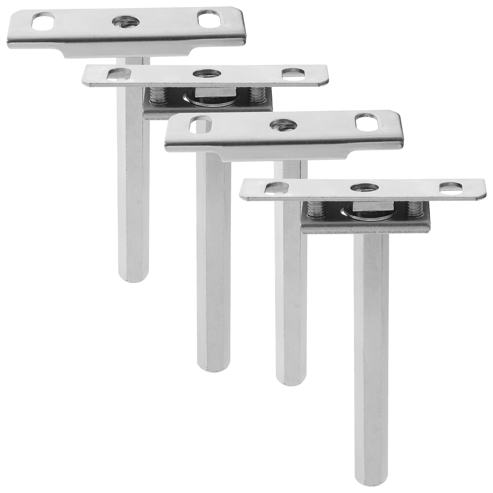 

4pcs Shelf Bracket 4 Inch Heavy Duty Floating Shelf Bracket Corner Bracket