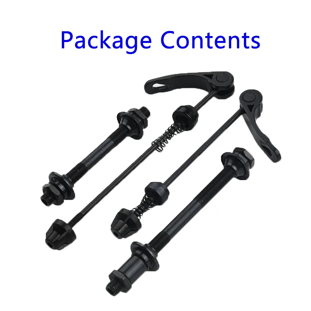 

1 Set Bike Axle Quick Release Skewer MTB Mountain Bicycle Front Rear Axle Tools For Most Bikes Whose Bike Speed Is 6/ 7/ 8