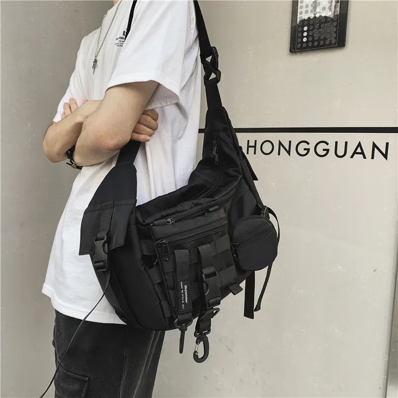 

Shoulder Diagonal Bag Bag Bag. Bag Japanese Bag Tooling Capacity Shoulder Large Messenger Student Men's Tide Ins Brand