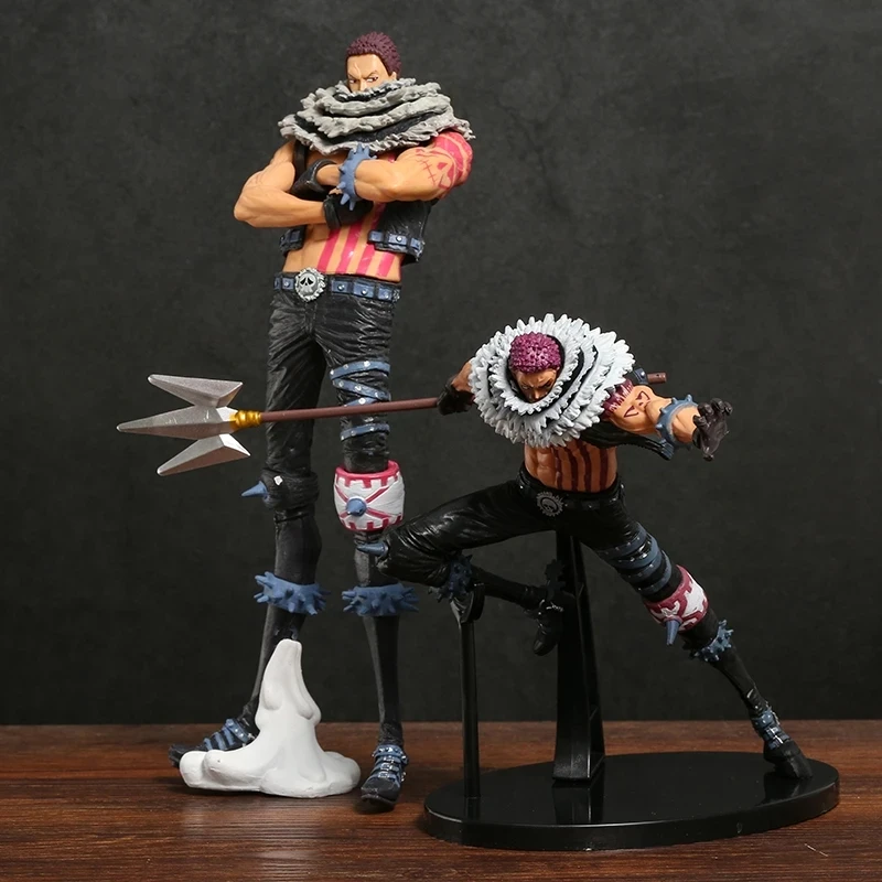 Аниме One Piece KOA King Of Artist Charlotte Katakuri Cross The Hand, ПВХ экшн-фигурки, Коллекционная модель, кукла, игрушки в подарок, 17-25 см