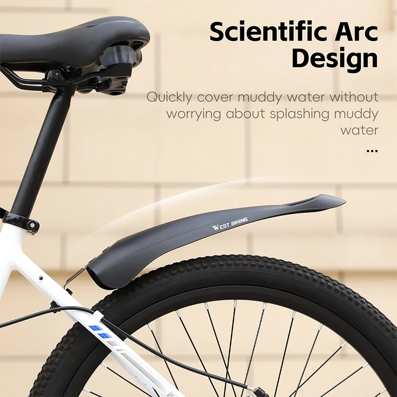 Велосипедные крылья WEST BIKING велосипедное крыло для 22-24 дюймов MTB универсальные