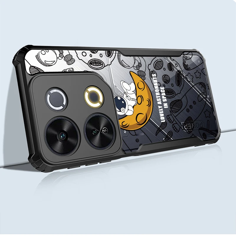 Для itel P65 P55 Plus + NFC P55T RS4 A70 A60S A50 S24 S23 противоударное Предотвращение падения