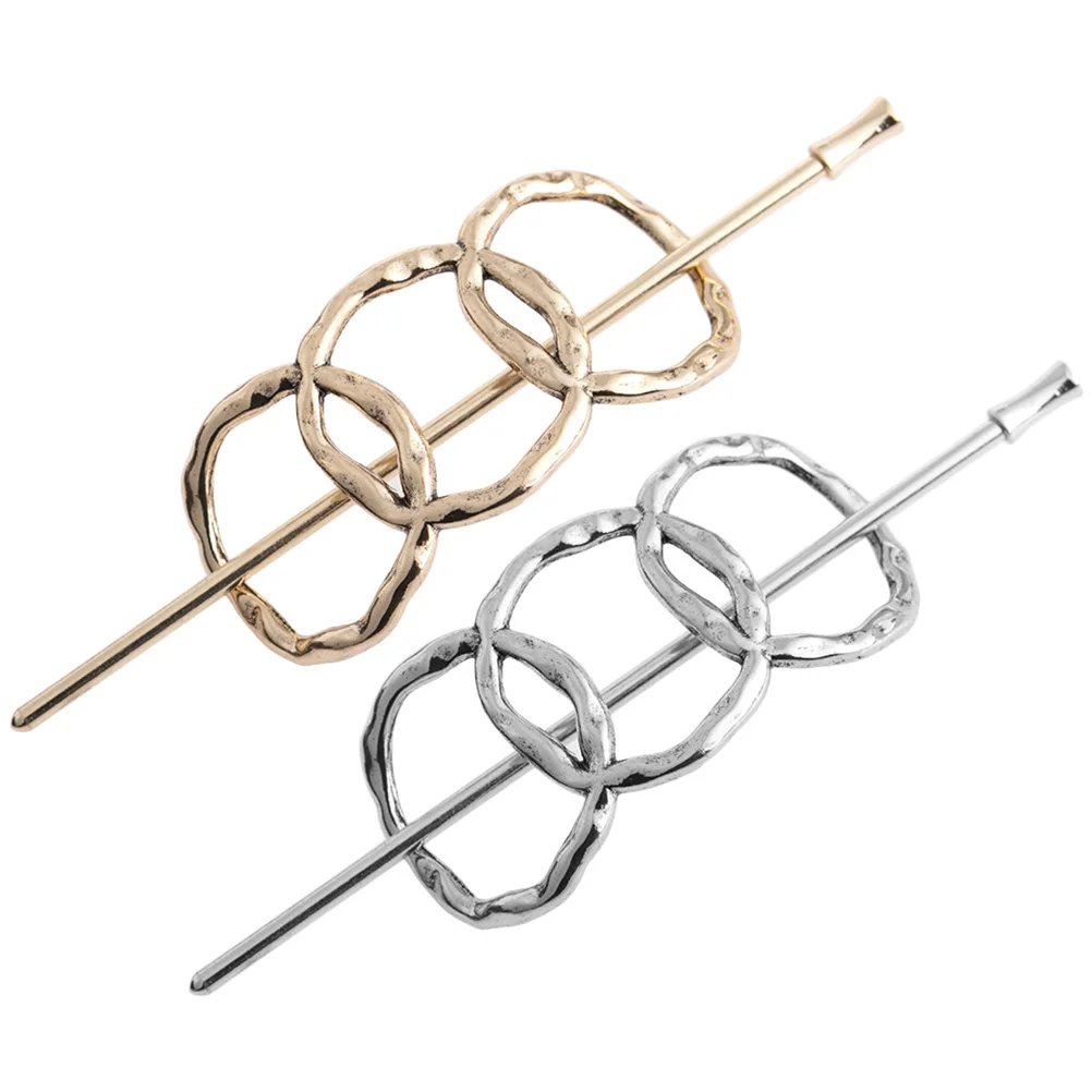 

2pcs Hair Accessories Bun Hair Sticks Vintage Hair Sticks Headdress Simple Hair Pin Hair Chopstick Bun Hair Pin