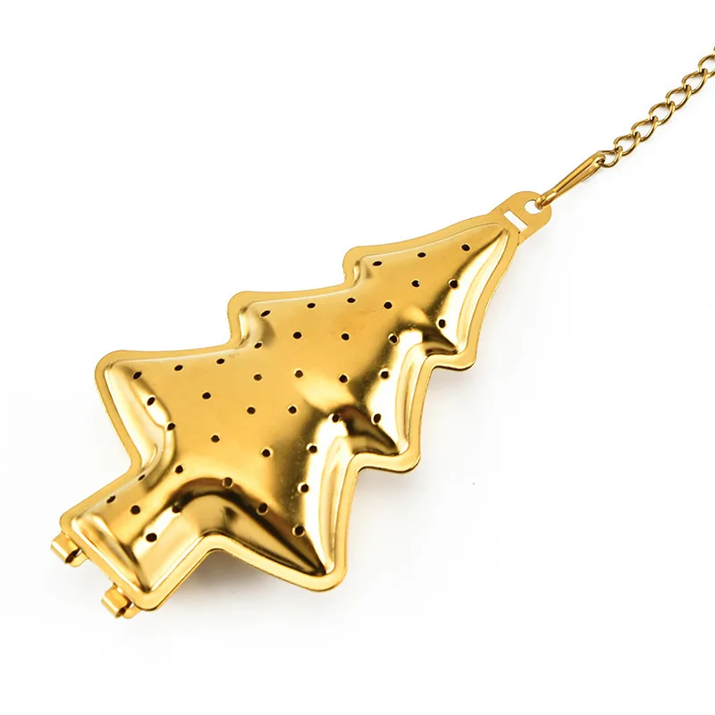 

MOONBIFFY Ситечко для чая в форме елки из нержавеющей стали